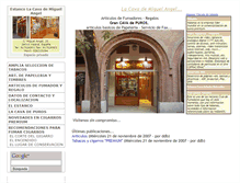 Tablet Screenshot of estancolacavademiguelangel.com